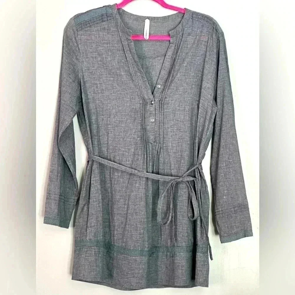 Event Long Sleeve Gray Women's Blouse (377)